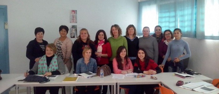 Alumnas del Curso Cuidados y Necesidades de las Personas Mayores dependientes