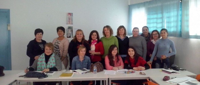 Alumnas del Curso Cuidados y Necesidades de las Personas Mayores dependientes